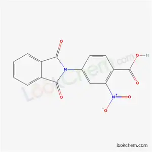 Molecular Structure of 19084-05-0 (4-(1,3-dioxo-1,3-dihydro-2H-isoindol-2-yl)-2-nitrobenzoic acid)