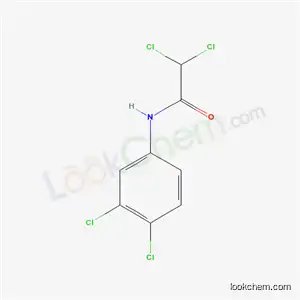 Molecular Structure of 17090-44-7 (2,2-dichloro-N-(3,4-dichlorophenyl)acetamide)