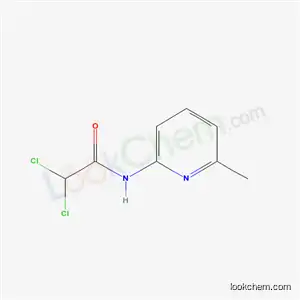 Molecular Structure of 39096-70-3 (2,2-dichloro-N-(6-methylpyridin-2-yl)acetamide)