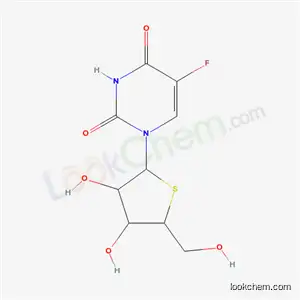 Molecular Structure of 56527-42-5 (5-fluoro-1-(4-thiopentofuranosyl)pyrimidine-2,4(1H,3H)-dione)