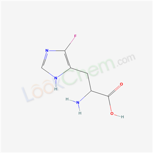 2-amino-3-(5-fluoro-3H-imidazol-4-yl)propanoic acid cas  42310-02-1