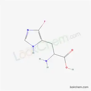 Molecular Structure of 57372-70-0 (5-fluorohistidine)