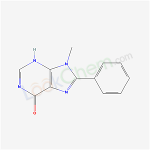9-methyl-8-phenyl-3H-purin-6-one cas  32533-55-4