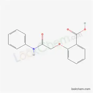 Molecular Structure of 18704-93-3 (2-[2-oxo-2-(phenylamino)ethoxy]benzoic acid)