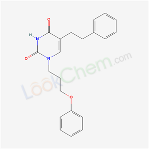 5-phenethyl-1-(3-phenoxypropyl)pyrimidine-2,4-dione cas  17710-95-1
