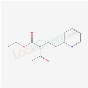 ethyl 3-oxo-2-(2-pyridin-2-ylethyl)butanoate cas  92041-81-1