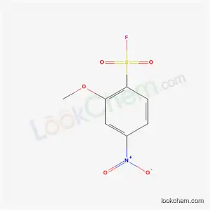 Molecular Structure of 21320-94-5 (2-methoxy-4-nitrobenzenesulfonyl fluoride)