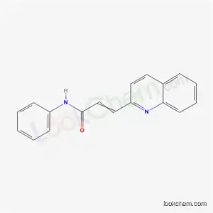 (E)-N-phenyl-3-quinolin-2-ylprop-2-enamide