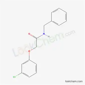 Molecular Structure of 18861-25-1 (N-benzyl-2-(3-chlorophenoxy)acetamide)