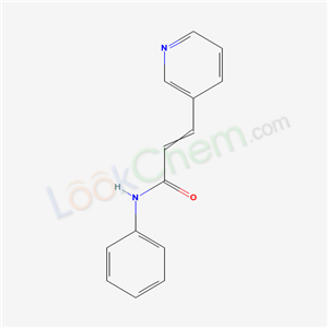 N-phenyl-3-pyridin-3-yl-prop-2-enamide cas  20745-50-0