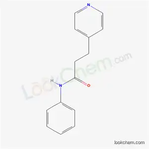 Molecular Structure of 20745-54-4 (N-phenyl-3-(pyridin-4-yl)propanamide)