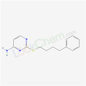 2-(4-phenylbutylsulfanyl)pyrimidin-4-amine cas  60722-72-7