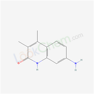 7-amino-3,4-dimethyl-1H-quinolin-2-one cas  19841-01-1