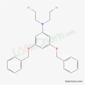 Molecular Structure of 54845-12-4 (3,5-bis(benzyloxy)-N,N-bis(2-chloroethyl)aniline)