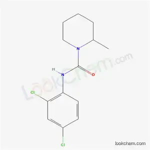 Molecular Structure of 38044-95-0 (N-(2,4-dichlorophenyl)-2-methylpiperidine-1-carboxamide)
