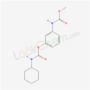 [3-(methoxycarbonylamino)phenyl] N-cyclohexylcarbamate cas  13684-39-4