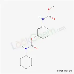 3-[(methoxycarbonyl)amino]phenyl cyclohexylcarbamate (non-preferred name)