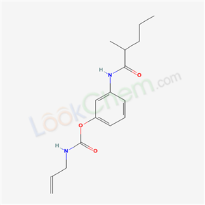 [3-(2-methylpentanoylamino)phenyl] N-prop-2-enylcarbamate cas  17798-21-9