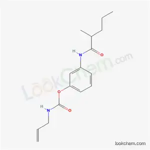 3-[(2-methylpentanoyl)amino]phenyl prop-2-en-1-ylcarbamate