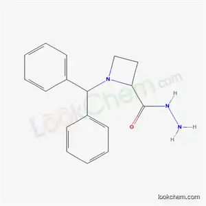 Molecular Structure of 60169-35-9 (1-(diphenylmethyl)azetidine-2-carbohydrazide)