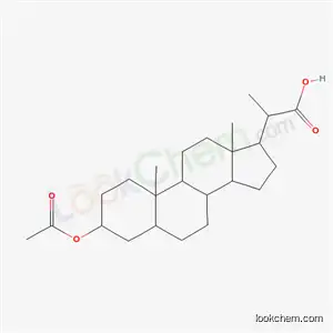 2-[3-(acetyloxy)-10,13-dimethylhexadecahydro-1H-cyclopenta[a]phenanthren-17-yl]propanoic acid (non-preferred name)