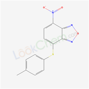 2-(4-methylphenyl)sulfanyl-5-nitro-8-oxa-7,9-diazabicyclo[4.3.0]nona-2,4,6,9-tetraene cas  53619-61-7