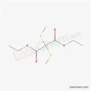 Molecular Structure of 69363-91-3 (diethyl bis(methylsulfanyl)propanedioate)
