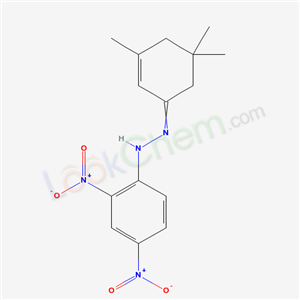 2,4-dinitro-N-[(3,5,5-trimethyl-1-cyclohex-2-enylidene)amino]aniline cas  3261-55-0