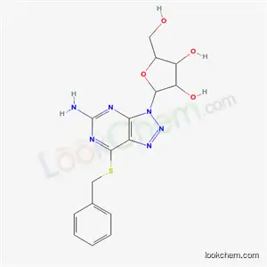 7-(benzylsulfanyl)-3-pentofuranosyl-3H-[1,2,3]triazolo[4,5-d]pyrimidin-5-amine