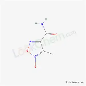 Molecular Structure of 37895-44-6 (4-(Aminocarbonyl)-3-methyl-1,2,5-oxadiazole 2-oxide)
