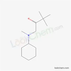 1-[cyclohexyl(methyl)amino]-3,3-dimethylbutan-2-one