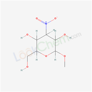 2-(hydroxymethyl)-6-methoxy-4-nitro-oxane-3,5-diol cas  4631-21-4