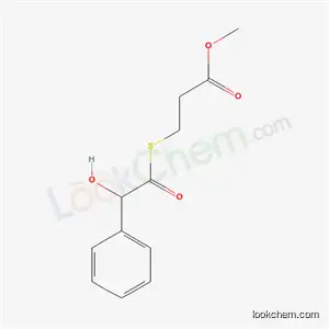 methyl 3-{[hydroxy(phenyl)acetyl]sulfanyl}propanoate
