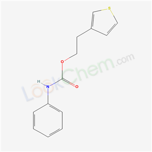 2-thiophen-3-ylethyl N-phenylcarbamate cas  13781-68-5