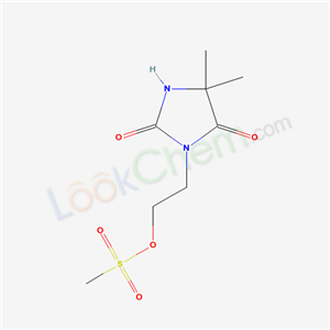 5,5-dimethyl-3-(2-methylsulfonyloxyethyl)imidazolidine-2,4-dione cas  63696-50-4