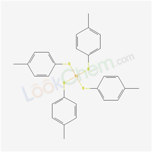 tetrakis[(4-methylphenyl)sulfanyl]silane cas  18762-88-4