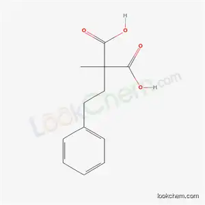 Molecular Structure of 4371-01-1 (methyl(2-phenylethyl)propanedioic acid)