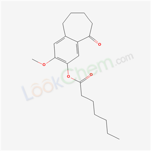 3-Methoxy-9-oxo-6,7,8,9-tetrahydro-5H-benzo[7]annulen-2-yl heptanoate