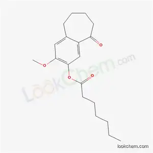 3-methoxy-9-oxo-6,7,8,9-tetrahydro-5H-benzo[7]annulen-2-yl heptanoate