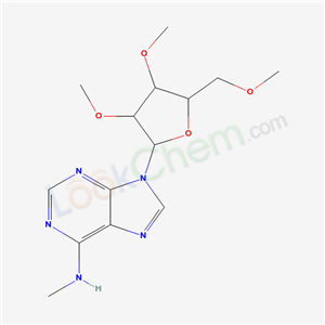 9-[3,4-dimethoxy-5-(methoxymethyl)oxolan-2-yl]-N-methyl-purin-6-amine cas  65649-47-0