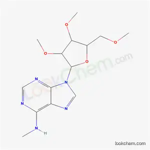 Molecular Structure of 65649-47-0 (N-methyl-9-(2,3,5-tri-O-methylpentofuranosyl)-9H-purin-6-amine)
