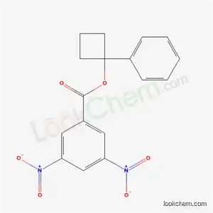 Molecular Structure of 18592-80-8 (1-phenylcyclobutyl 3,5-dinitrobenzoate)