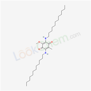 2,5-Cyclohexadiene-1,4-dione, 2, 5-bis(dodecylamino)-3-methoxy-6-methyl- cas  70960-80-4