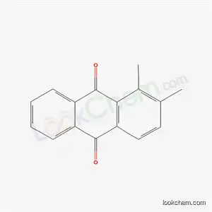 Molecular Structure of 3285-98-1 (1,2-Dimethyl-9,10-anthraquinone)