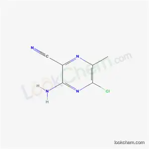 3-amino-5-chloro-6-methylpyrazine-2-carbonitrile