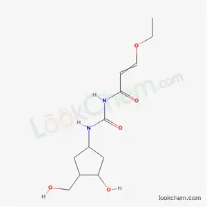 (E)-3-ethoxy-N-[[3-hydroxy-4-(hydroxymethyl)cyclopentyl]carbamoyl]prop-2-enamide