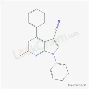 6-methyl-1,4-diphenyl-1H-pyrrolo[2,3-b]pyridine-3-carbonitrile