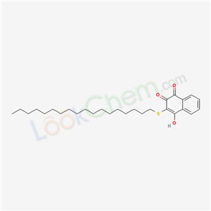 4-hydroxy-3-octadecylsulfanyl-naphthalene-1,2-dione