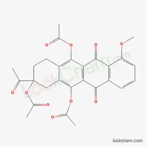 2-acetyl-7-methoxy-6,11-dioxo-1,2,3,4,6,11-hexahydrotetracene-2,5,12-triyl triacetate