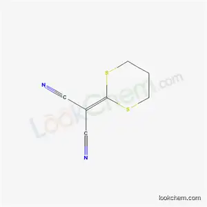 Molecular Structure of 19607-50-2 (1,3-dithian-2-ylidenepropanedinitrile)